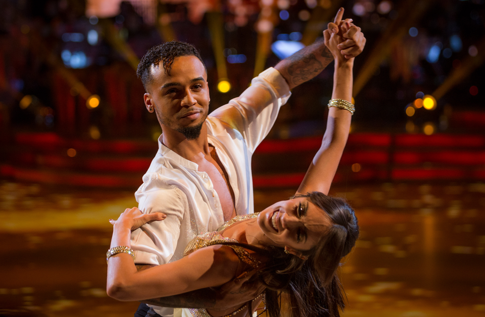 aston merrygold, janette manrara, strictly come dancing 2017