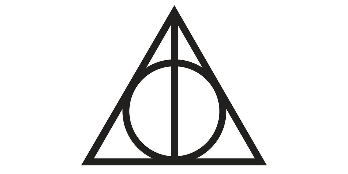 Jk Rowling S Inspiration For Harry Potter S Deathly Hallows Symbol