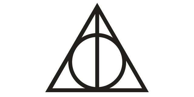 Deathly Hallows sign symbol