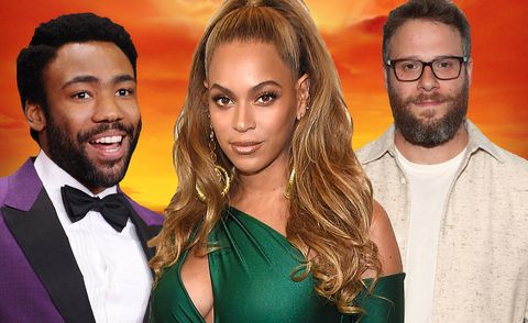 The Lion King 2019 cast, Donald Glover, Beyonce, Seth Rogen