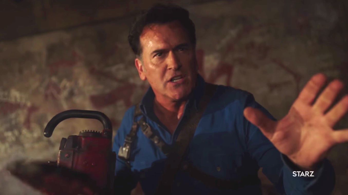 Bruce Campbell and What's Coming on Ash vs Evil Dead Season 3