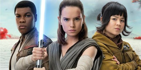 Finn Rey and Rose Star Wars: The Last Jedi
