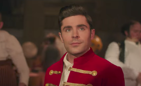 efron in the greatest showman
