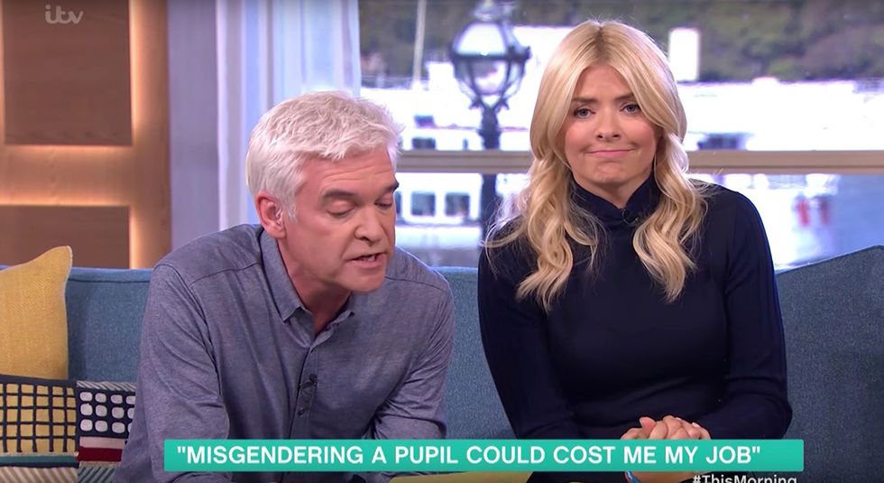 This Morning presenter Phillip Schofield rows with 