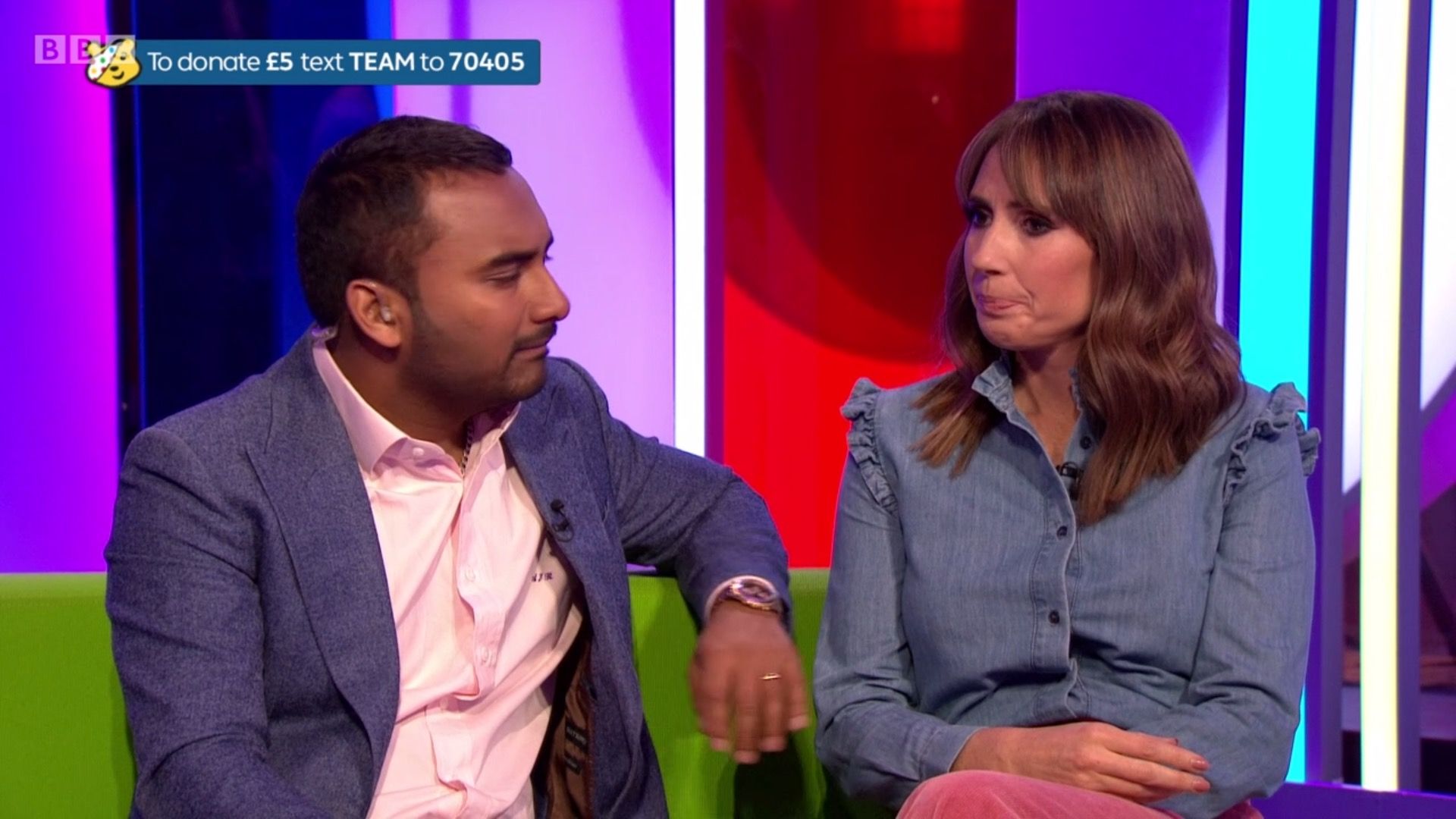 Alex Jones Breaks Down Crying On The One Show