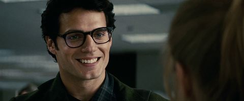 Henry Cavill Clark Kent smiling Superman Man of Steel