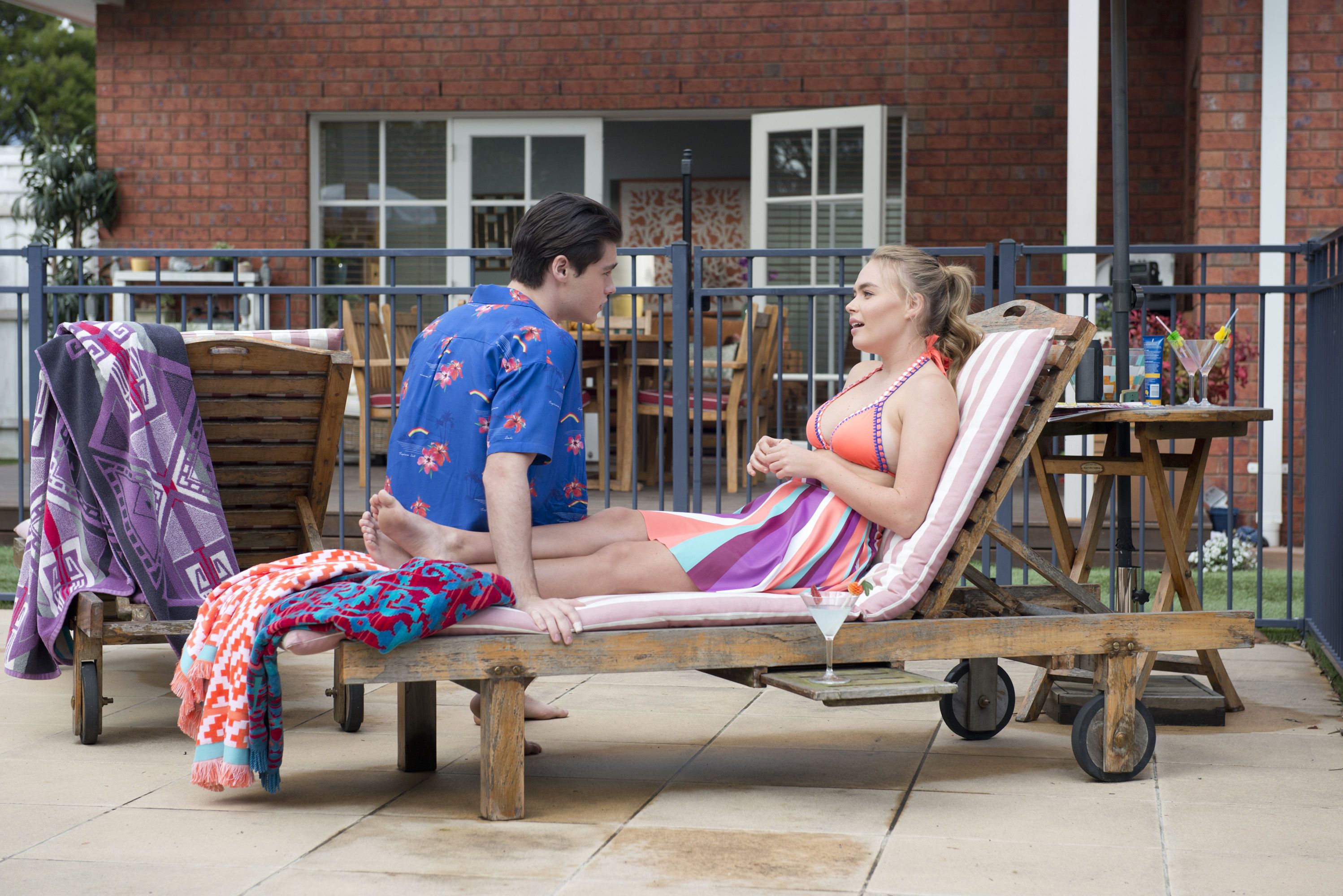 Neighbours spoilers –​ Xanthe Canning reveals sex fears to Ben Kirk as they  chat about their future