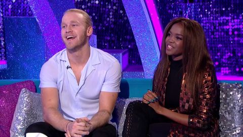 Jonnie Peacock and Oti Mabuse on Strictly: It Takes Two 11/20