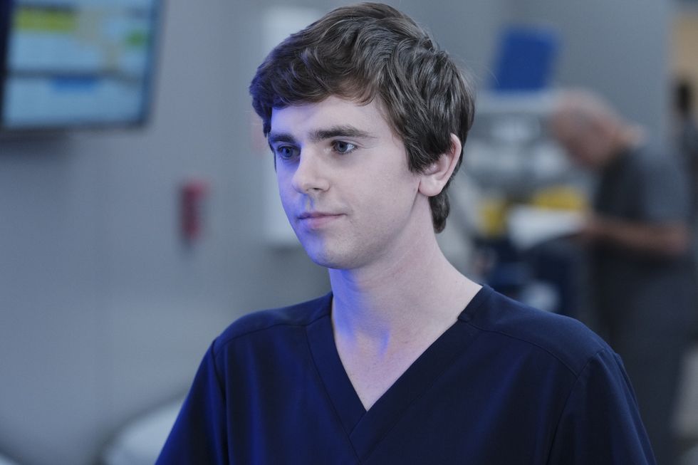 freddie highmore in the good doctor