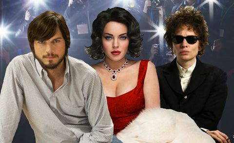 Stars as other stars – Ashton Kutcher as Steve Jobs, Lindsay Lohan as Liz Tyler, Cate Blanchett as Bob Dylan