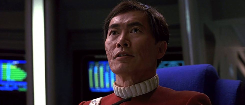 Sulu (George Takei) in 'Star Trek VI: The Undiscovered Country'