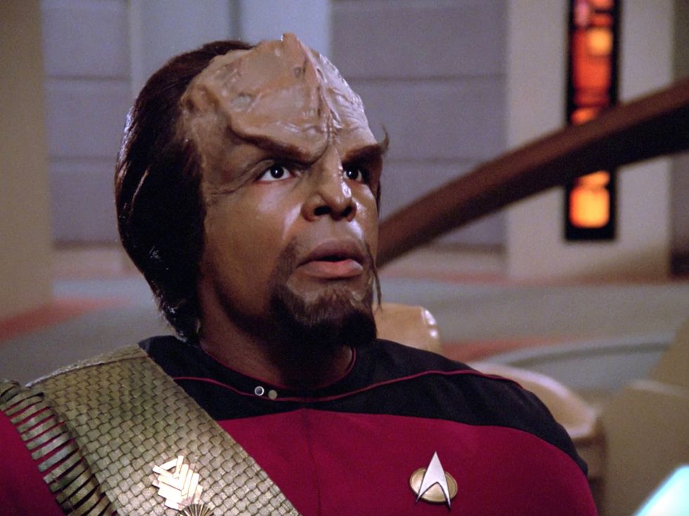 Worf in 'Star Trek: The Next Generation'