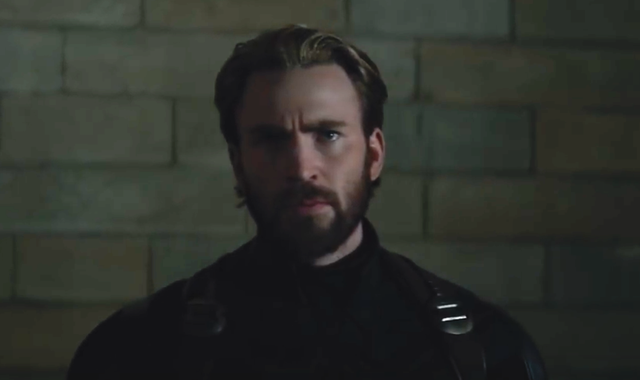 Chris Evans as Steve Rogers in Avengers: Infinity War