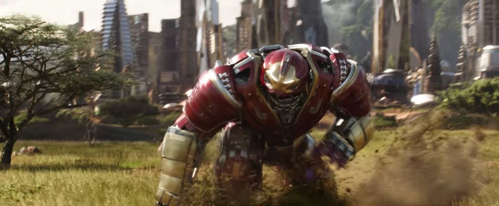 Hulkbuster armour in Avengers Infinity War