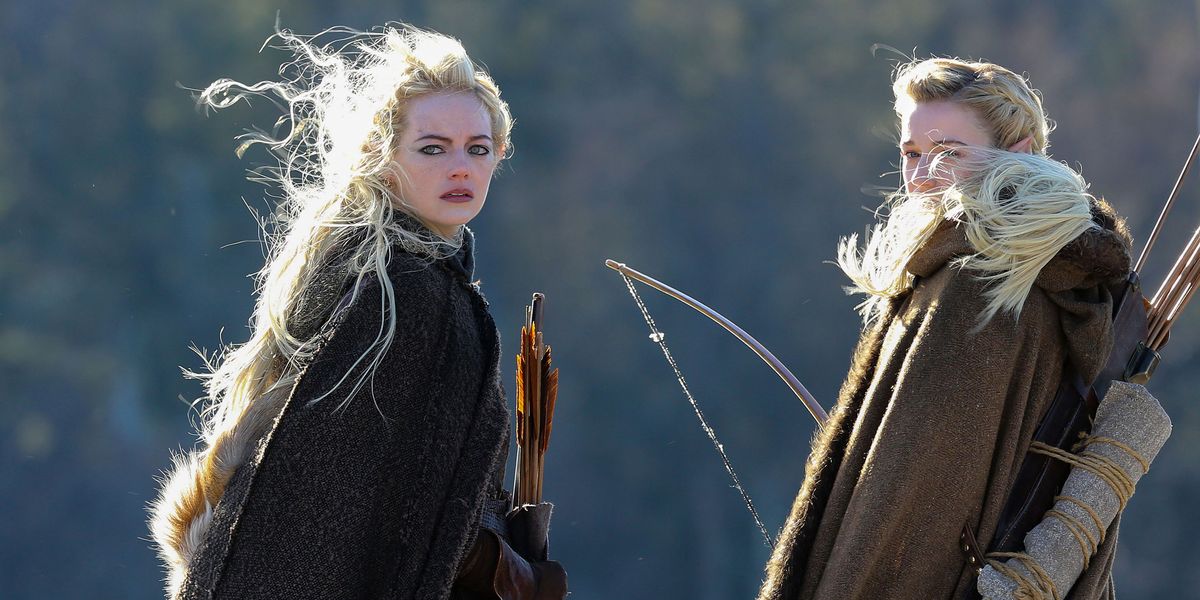 First look at Emma Stone channeling her inner Daenerys in Netflix ...