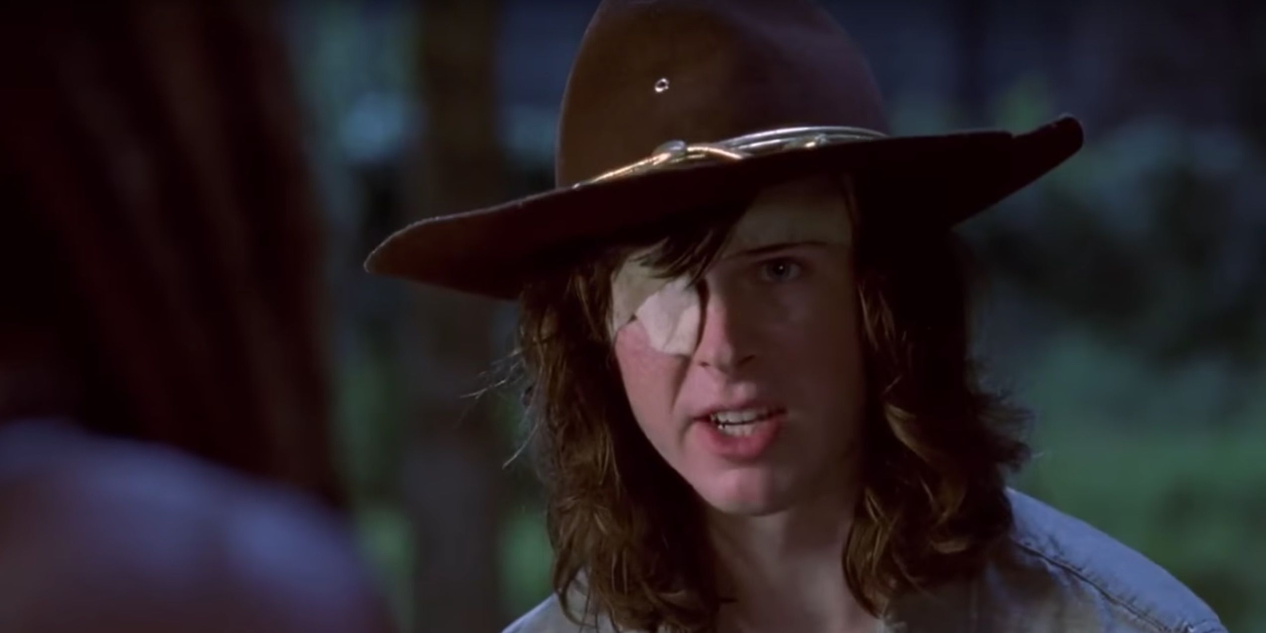 What episode did carl get bit in the walking dead The Walking Dead Star Admits To Hilarious Carl Eye Blunder