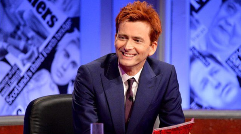 David Tennant ginger on Have I Got News for You