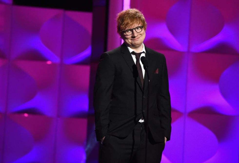 ed sheeran shaded awards shows and it's awkward