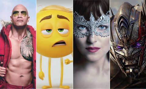 Baywatch, The Emoji Movie, Fifty Shades Darker, Transformers the last knight, Worst Movies 2017