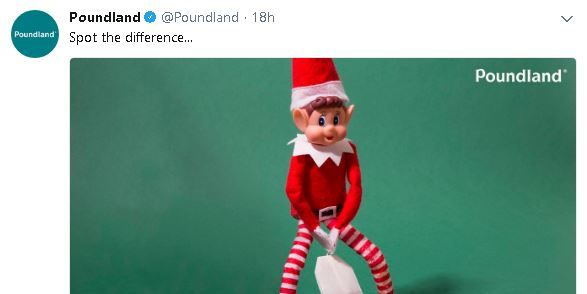 Poundland's 'elf behaving badly' tweets reported to advertising standards -  but will return next year