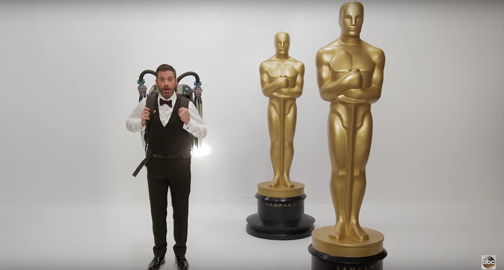 Jimmy Kimmel in 90th annual Academy Awards (Oscars) promo