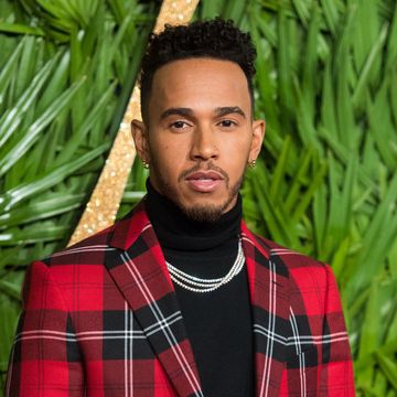 Lewis Hamilton attends The Fashion Awards 2017 in partnership with Swarovski at Royal Albert Hall