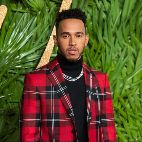 Lewis Hamilton shows off dramatic curly hair transformation