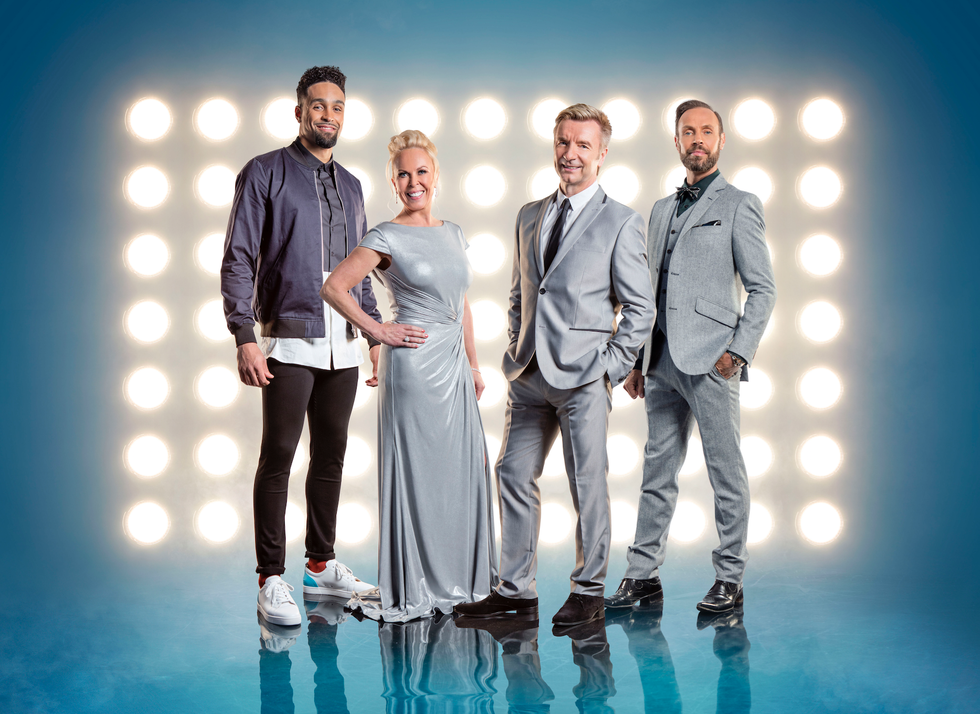Dancing on Ice 2018: Ashley Banjo, Jayne Torvill, Christopher Dean,  Jason Gardiner