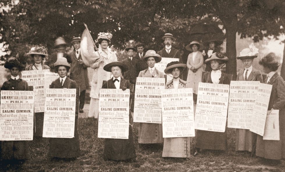 The Suffragettes of Ealing in 1912