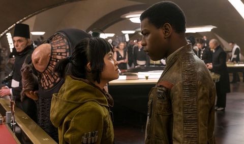 rose tico and finn in star wars the last jedi