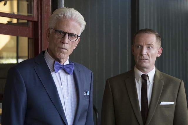 The Good Place season 2, episode 9 the good place, ted danson, marc evan jackson