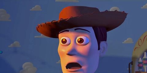Woody Pride in Toy Story