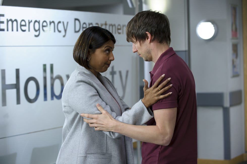 Casualty star Sunetra Sarker shares first look at Zoe Hanna return