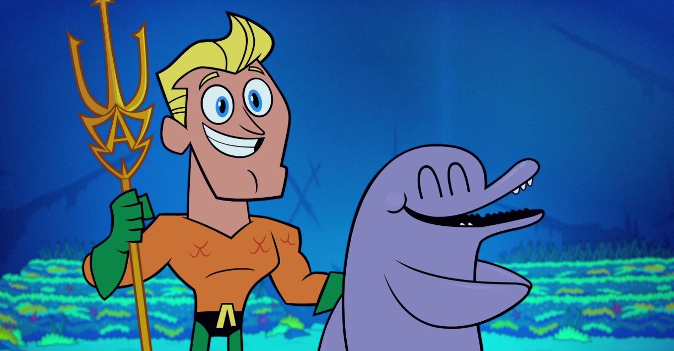 DC's own Teen Titans Go! mock Jason Momoa's Aquaman movie