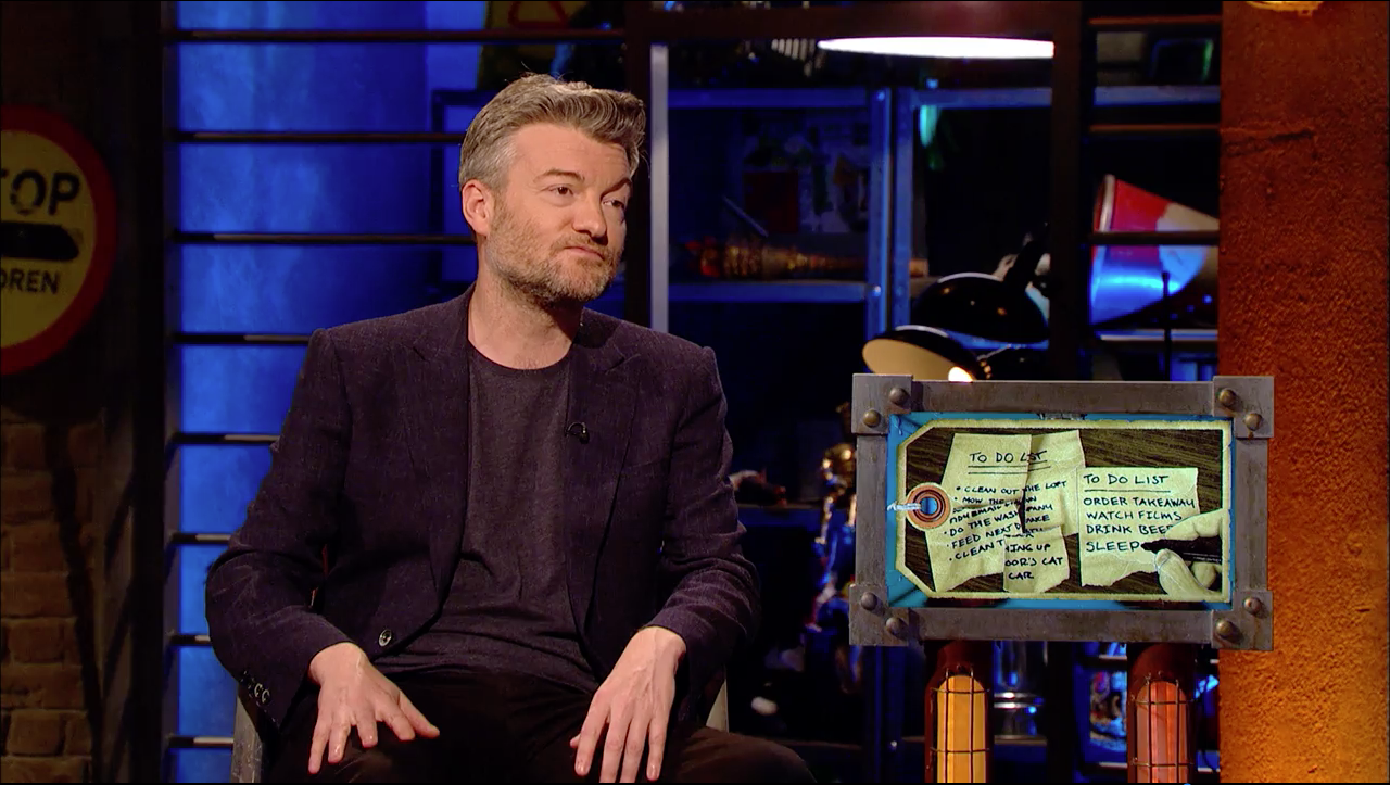 Charlie Brooker Tries To Put 90 Of Everything In Life Into