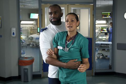 Casualty spoiler: Blake is admitted to the Emergency Department