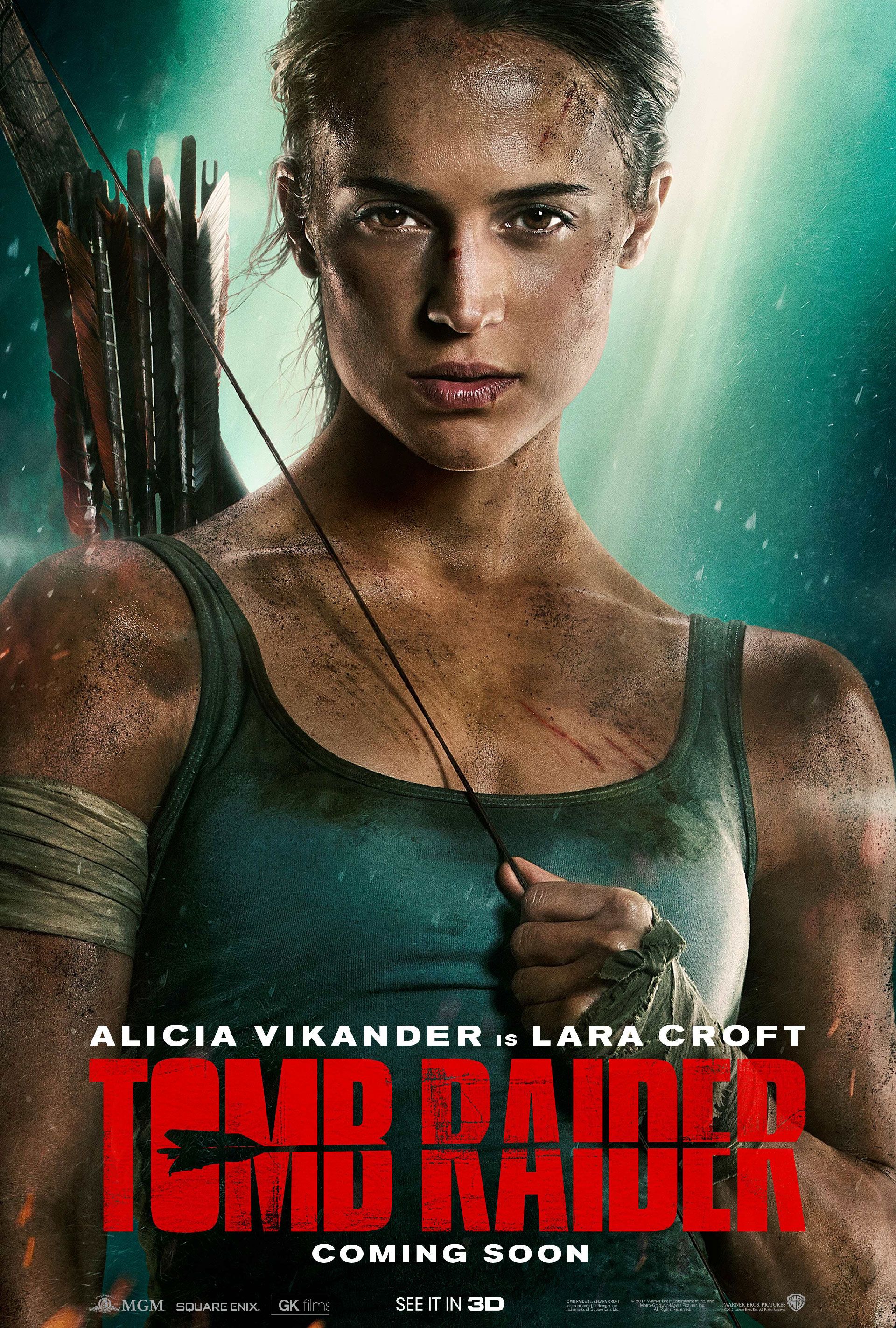 See Alicia Vikander in action as Lara Croft in the Tomb Raider Reboot