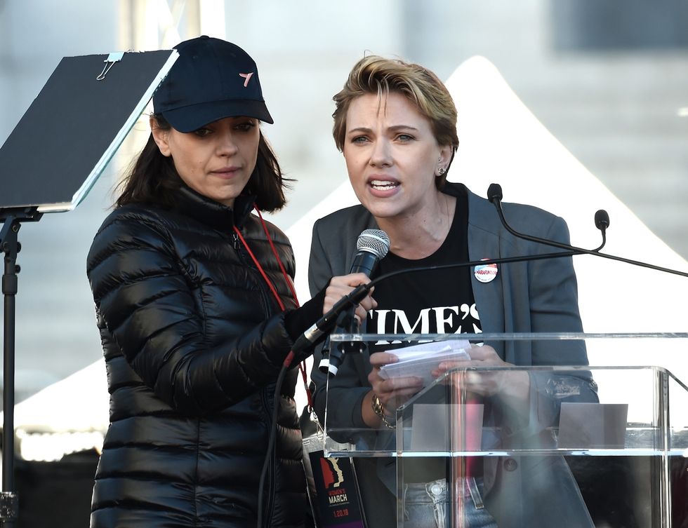 Scarlett Johansson, Women's March
