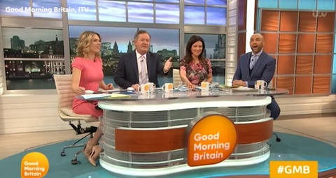 Good Morning Britain's Piers Morgan and weatherman Alex Beresford argue ...