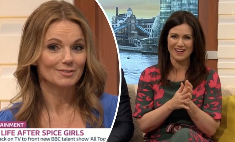 Gmb Gets Awkward As Susanna Reid Calls Out Geri Horner For Throwing Shade At The Spice Girls 