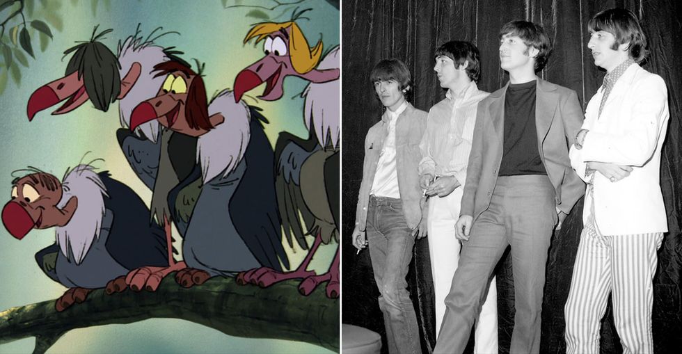 The Vultures The Jungle Book The Beatles inspiration