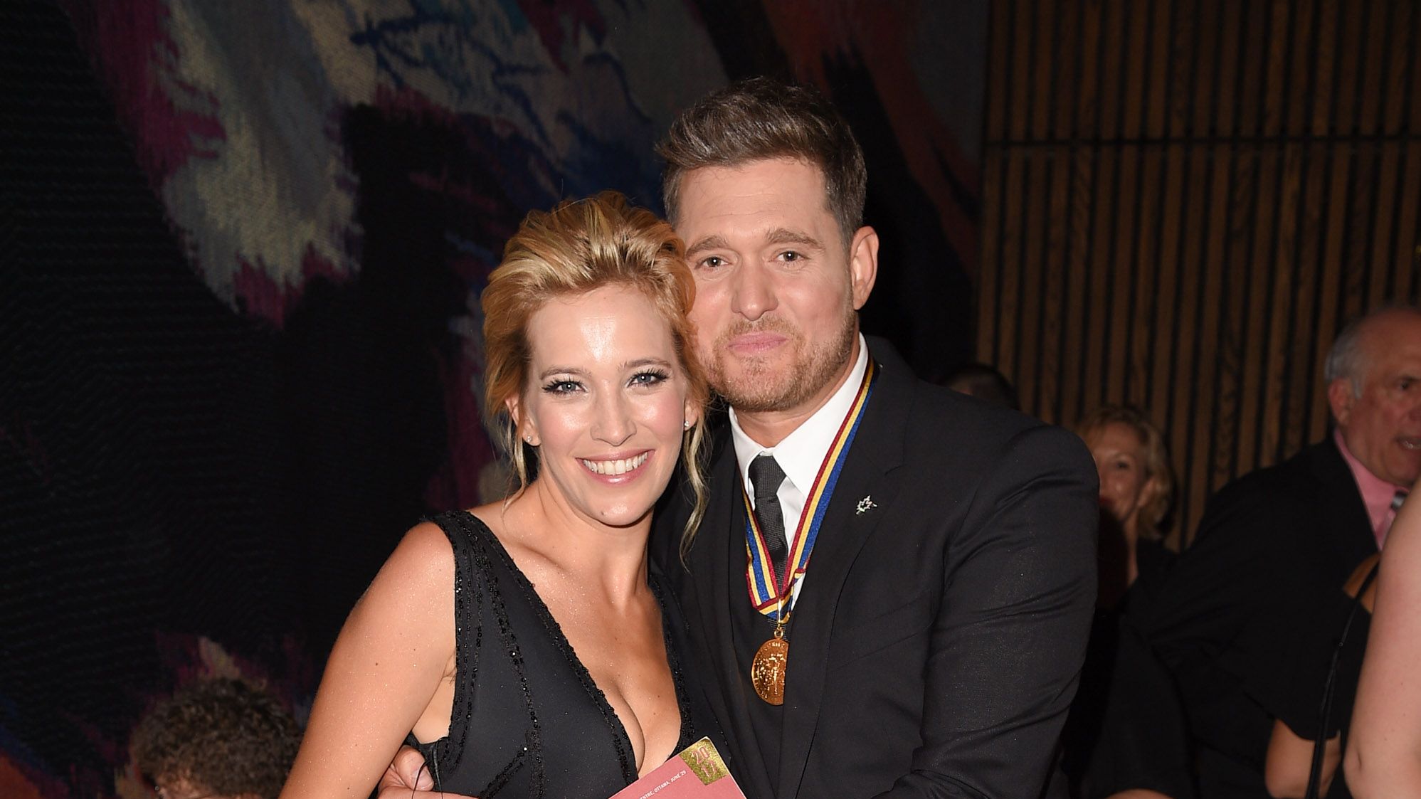 Luisana Lopilato and Michael Buble attend the Governor General's Awards 25th Anniversary Gala
