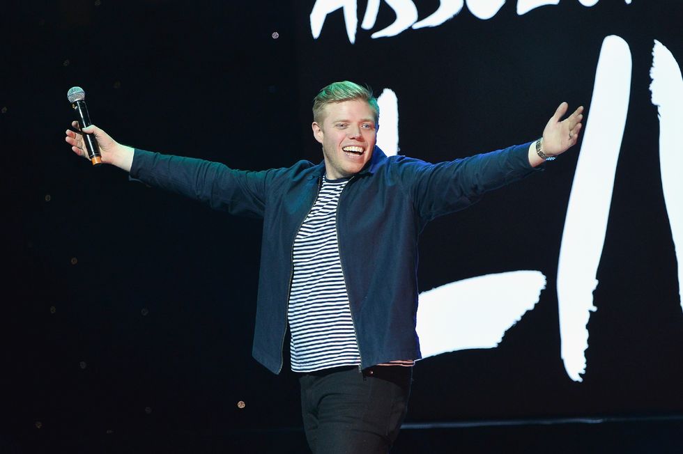 rob beckett performing in 2017