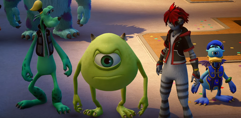 New Kingdom Hearts Iii Trailers Reveal Monsters Inc World