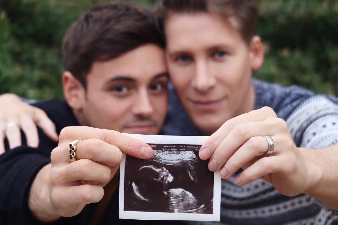 Tom Daley and Dustin Lance Black announce they are expecting a baby