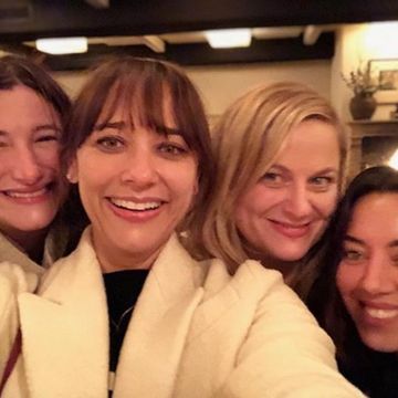 Parks and Recreation stars reunite for Galentine's Day