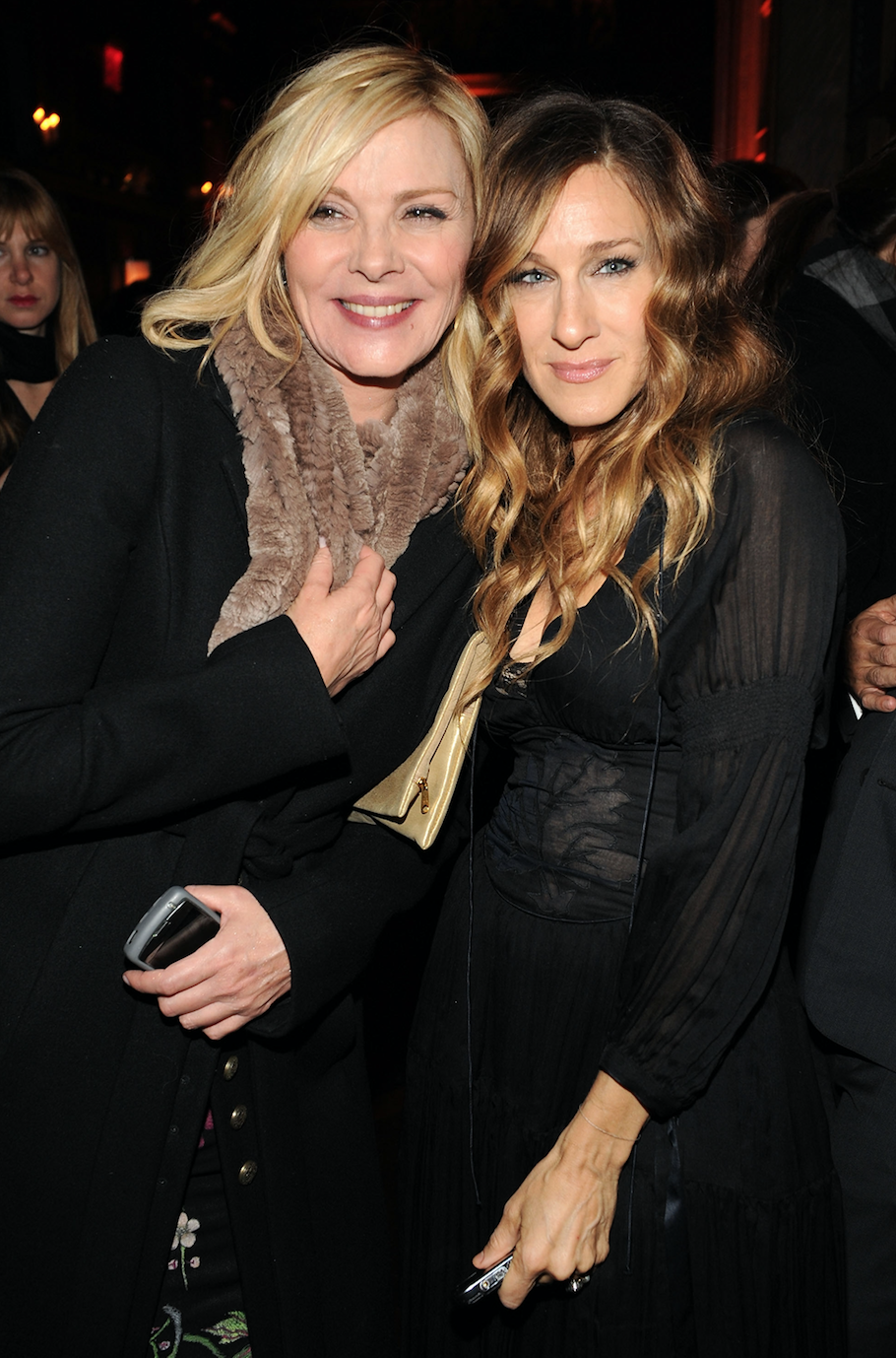 Kim Cattrall and Sarah Jessica Parker attend the premiere of 'Did You Hear About the Morgans?'