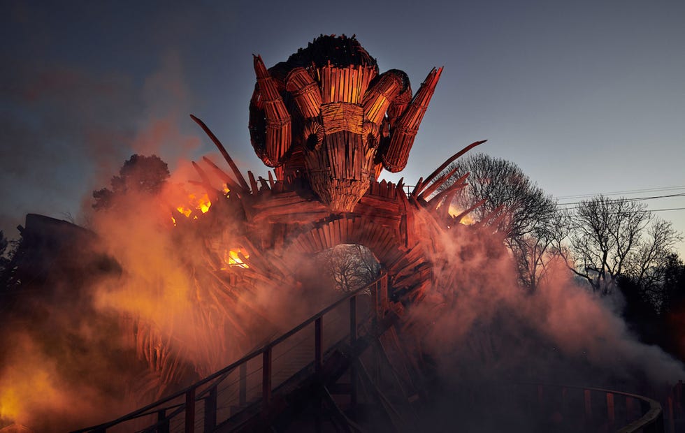 Take a first look at Alton Towers' Wicker Man roller coaster in new video