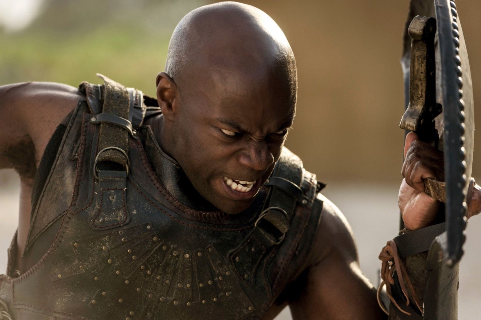 Yes, Achilles in Troy: Fall of a City is black, and yes it's a big deal.