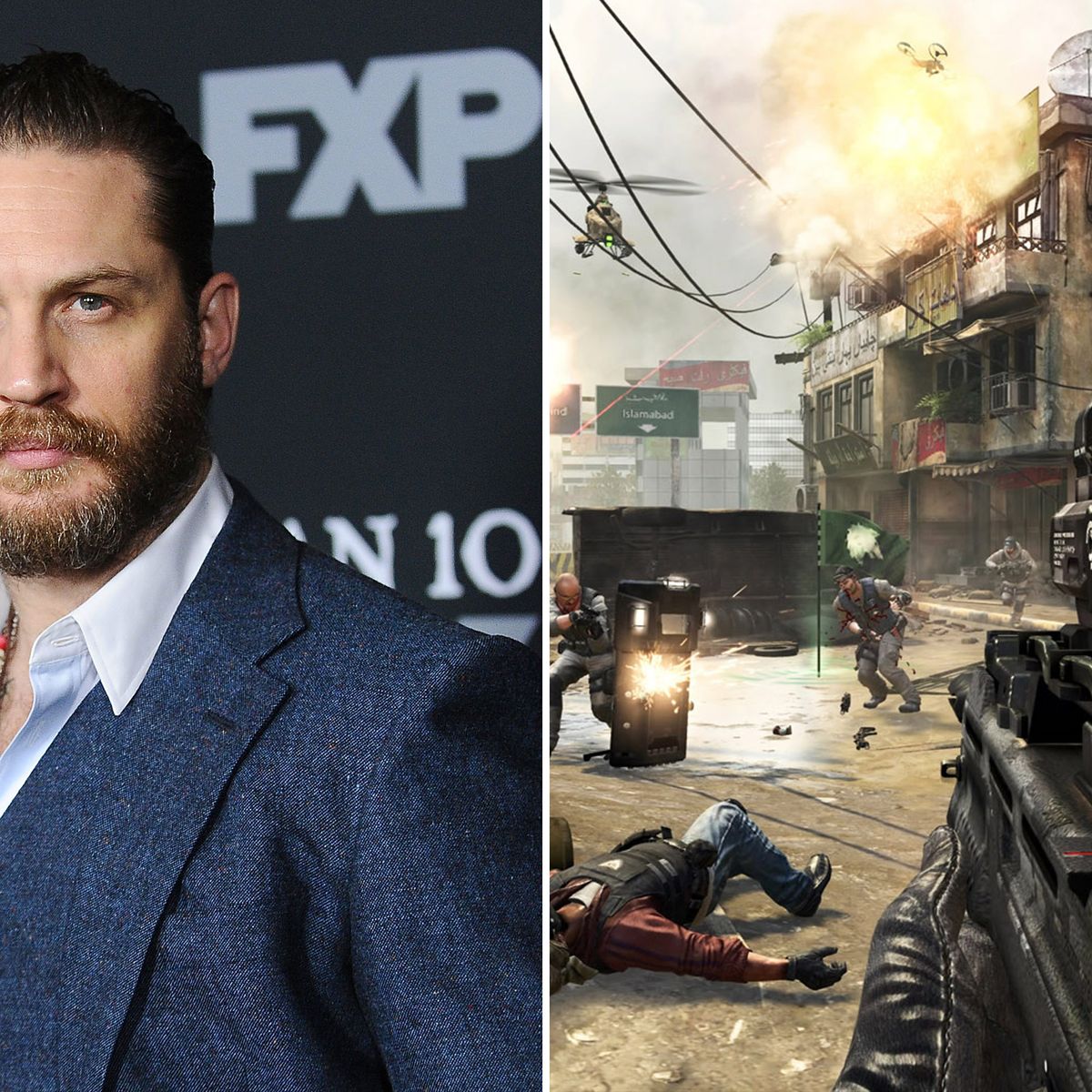 Tom Hardy and Chris Pine could star in Call of Duty movie